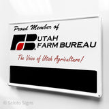 Utah Farm Bureau Sign