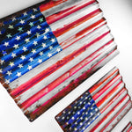 Rustic American Flag - Sign Store