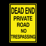Dead End Metal Sign - Sign Store