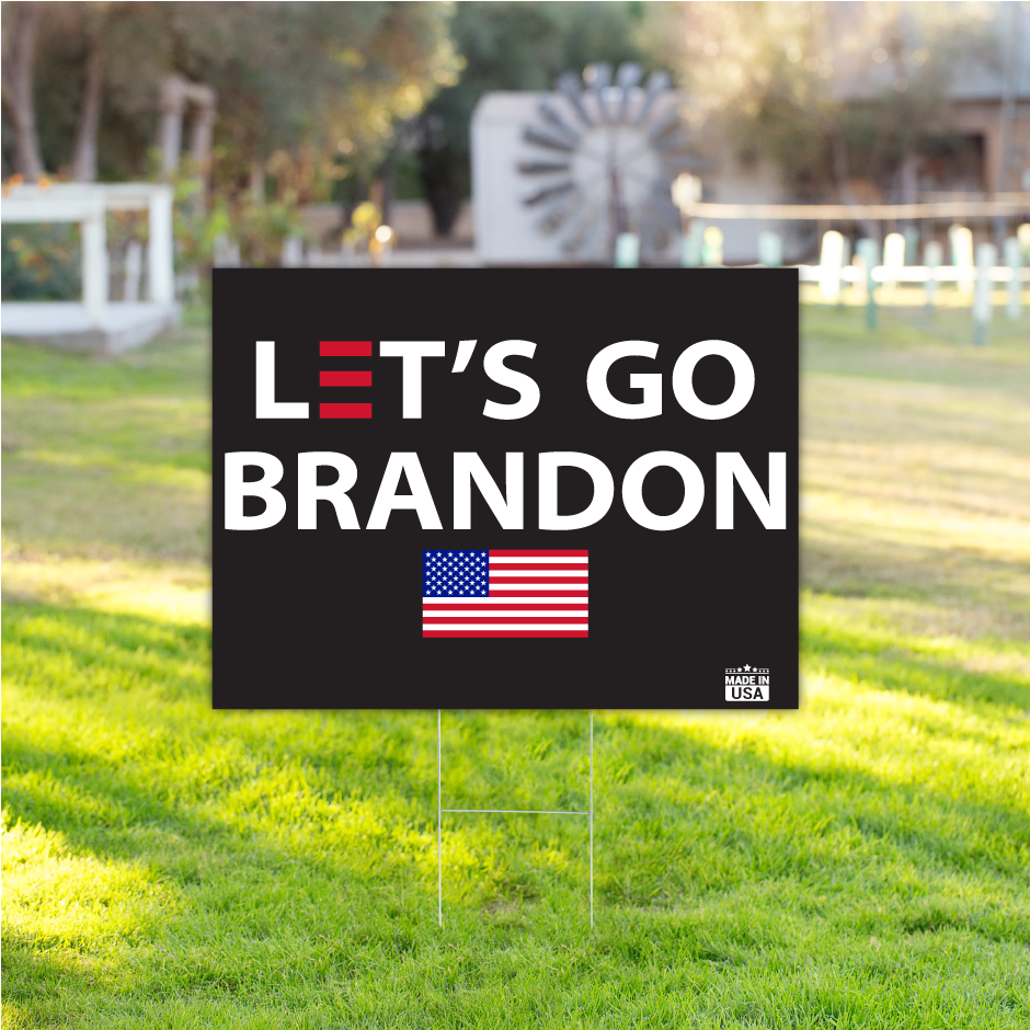 Let's Go Brandon Yard Signs – Sign Store