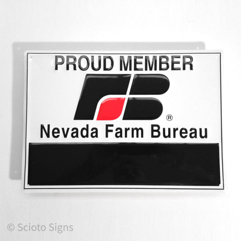 Nevada Farm Bureau Sign