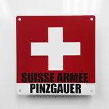 Suisse Armee Pinzgauer Sign