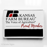 Kansas Farm Bureau Sign