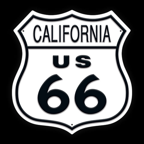 California Route 66 Metal Sign - Sign Store