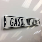 Gasoline Alley Metal Sign - Sign Store