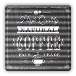Natural Coffee Metal Sign - Sign Store