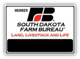 South Dakota Farm Bureau Sign