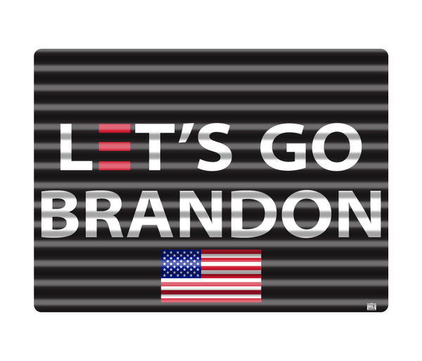 Let's Go Brandon Metal Sign – Sign Store